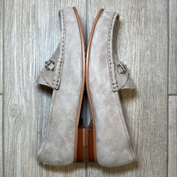 NWOT Sam Edelman Talia Horse Bit Suede Loafers Size 8 - Picture 7 of 12
